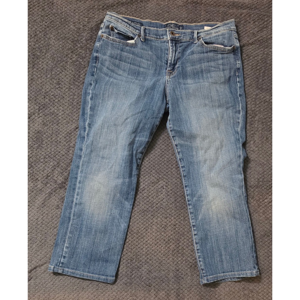 Lucky Brand Sweet N Straight Jeans Womens 12/31 Medium Wash Straight Leg Denim